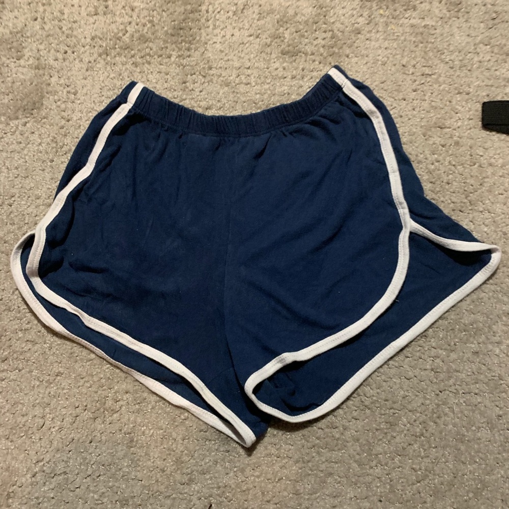 Brandy Melville blue gym shorts